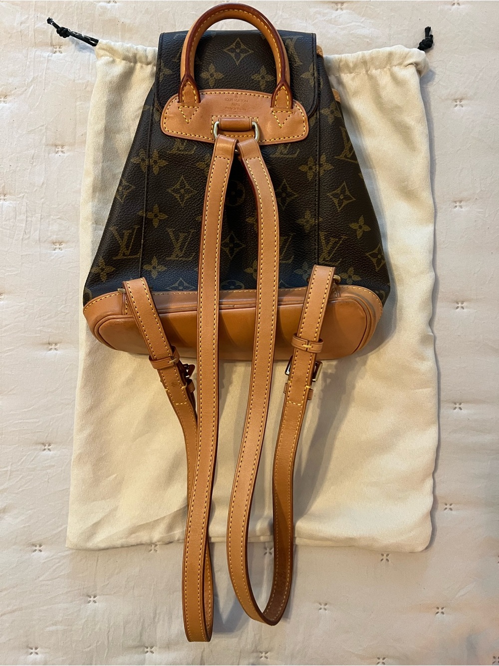 Louis Vuitton Monogram Drawstring Mini Backpack - Picture 2 of 7